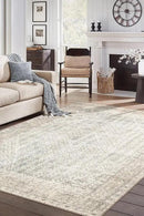 Keen Home Design 5x7 Rug - Machine Washable Area Rug with Non-Slip Backing, Ideal for Living Room, Dining Room, Bedroom - Vintage, Easy Clean, Durable, Low Pile Rug - (5' x 7') by CozyNest Decor