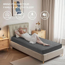 2 Pack Waterproof Mattress Protector, Twin XL Size Mattress Pad with Deep Pocket 6"-15" Depth, Soft Breathable Dirt-Proof Single Bed Mattress Cover for Bedroom, Dorm Room (Gray) by TinyTreasures Baby Boutique