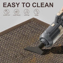 LEKEEPGO Door Mat 17"x29", Non Slip Door Mat Indoor Entrance, Rubber Backing Indoor Door mat Washable Absorbent Low-Profile Doormat Front Entryway Entry Resist Dirt Inside Door Mats, Brown by CozyNest Decor