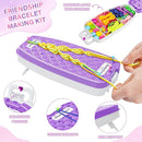 Dpai Friendship Bracelet Making Kit for Girls,DIY Arts and Crafts Toys,Jewelry String Maker Kit,The Best Birthday Gifts Ideas for Girls 6 7 8 9 10 11 12+ Years Old（Purple） by TinyTreasures Baby Boutique