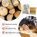 VINJOE Wooden Music Set–Kids Musical Instruments Toys, Natural Wood Percussion Instruments Toy for Kids Preschool Education Baby Musical Toys Instrument Set for Toddlers Best Gifts for Christmas by TinyTreasures Baby Boutique