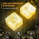 Solar Brick Lights - Outdoor Waterproof Patio & Garden Decor (3 Packs) for Patio, Yard, Walkway, Pathway by CozyNest Decor