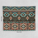 HZOHNAGO Aztec Tapestry Turquoise Blue and Brown and Native American Tribal Pattern Printed Wall Tapestry Wall Hanging for Bedroom Living Room Dorm 80" W x 60" H by CozyNest Decor