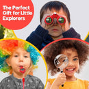 Binoculars for Kids 8x21 High-Resolution Real Optics with Magnifying Glass & Whistle Compass, Kids Binoculars for 3-12 Years Boys and Girls, Best Kids Toys for Outdoor Bird Watching, Hiking, Travel by TinyTreasures Baby Boutique