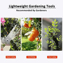 BUGUI Lightweight Garden Scissors - 7.5" Straight Blade Gardening Tool, Sharp Flower Shears for Cutting Flowers, Trimming Plants, Bonsai, Fruits Picking by GreenHaven Gardens