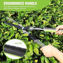WORKPRO Garden Hedge Shears, 23" Manual Hedge Clippers, Professional Bush Cutter, Gardening Pruners Scissors, Hedge Trimmers, Shears Gardening Tools for Pruning Borders & Shrubs by GreenHaven Gardens