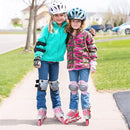 Nattork Blade Roller Skates for Boys with Light Up Wheel, Outdoor & Indoor Illuminating Black Inline Skates for Boys Little Kids Toddler Ages 5-8 4 5 6, Beginners by TinyTreasures Baby Boutique