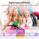 Contixo KS1A Kids Mini Karaoke Machine with LED Lights, 7–10H Playback, Dual Wireless Mics, Magic Voice Effects, Bluetooth Speaker for Children, Portable Singing Toy Gift for Boys & Girls, Pink by TinyTreasures Baby Boutique