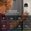 myQ Smart Garage Door Video Keypad with Wide-Angle Camera,Customizable PIN Codes,and Smartphone Control–Take Charge of Your Garage Access Works with Chamberlain, LiftMaster and Craftsman openers,White by GreenHaven Gardens