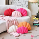 Pink Seashell Throw Pillows, Shell Shaped Throw Pillows, 18 Inch Soft Home Decorative Pillow Plush Cushion for Bed Couch Living Sofa Room Decor Accent Throw Pillow (Pink 18Inch) by CozyNest Decor