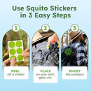 BugMD Squito Stickers Mosquito Repellent Patch Stickers for Adults (78 Patches), Safe & Effective Insect Repellent Patches for Toddlers, Kids, Camping, Beach & Outdoor Essentials by TinyTreasures Baby Boutique