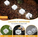 Solar Brick Lights - Outdoor Waterproof Patio & Garden Decor (6 Packs for Patio, Yard, Walkway, Pathway) by CozyNest Decor