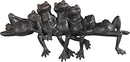 Lazy Daze Knot of Frogs Sill Sitters by GreenHaven Gardens