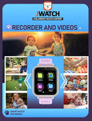 Kids Smart Watch for Boys Girls 6-12 with Pedometer Audio Book Camera Music Player Birthday Present Christmas (Silver Frame Purple)…… by TinyTreasures Baby Boutique