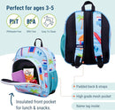Wildkin 12-inch Kids Backpack – Padded, Adjustable, Ideal for Daycare & Travel - Surf Shack by TinyTreasures Baby Boutique