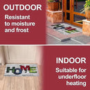 Floor Mat - for Indoor and Outdoor Use - Doormat - Non-Slip - Front Door Shoe Scraper - Size: 17x29 by CozyNest Decor