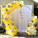 130pcs Yellow Balloons Different Sizes 18" 12" 10" 5" Party Latex Balloons for Boys Girls Birthday Baby Shower Gender Reveal Wedding Sunflower Party Decorations by CozyNest Decor