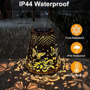 Hanging Solar Lanterns Outdoor Waterproof Butterfly Solar Lights Metal Outdoor Decor, LED Decorative Solar Garden Lights for Garden, Backyard, Tree, Porch(1 Pack) by GreenHaven Gardens