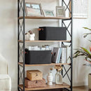 GRANNY SAYS Storage Baskets for Shelves, Closet Organizer Bins, Clothes Storage Bins with Metal Frame, Large Baskets for Organizing and Storage, Collapsible, Black, 2-Pack by CozyNest Decor