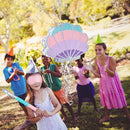 Wernnsai Mermaid Seashell Piñata - Pink Shellfish Pinatas for Kids Girls Birthday Mermaid Princess Party Decorations Under The Sea Ocean Theme Party Games With Bat Blindfold 16“ x 12.5" x 3" by TinyTreasures Baby Boutique