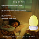 Dragon Egg Alarm Clock with Sunrise Simulation, Wireless Bluetooth Speaker, Portable Touch Control Dragon Egg Night Light, 20 Soothing Sounds, Unique Gift for Kids Adults, Home Desk Decor by TinyTreasures Baby Boutique