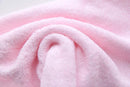 HIPHOP PANDA Baby Washcloths, Rayon Made from Bamboo - 2 Layer Ultra Soft Absorbent Newborn Bath Face Towel - Reusable Baby Wipes for Delicate Skin - Pink, 6 Pack by TinyTreasures Baby Boutique
