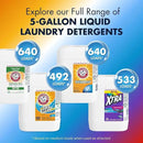 Arm & Hammer Liquid Laundry Detergent Professional, Sensitive Skin, 5 Gallon (Pack of 1) 640 Loads by CozyNest Decor