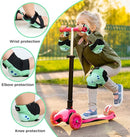 BOSONER Kids/Youth Knee Pad Elbow Pads for Roller Skates Cycling BMX Bike Skateboard Inline Rollerblading, Skating Skatings Scooter Riding Sports by TinyTreasures Baby Boutique