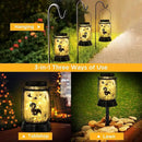 Dachshund Dog Solar Lanterns, Gifts for Women/Men, Weiner Dog Mom Gifts, Unique Birthday Gifts for Dachshund Lover, Garden Decoration Outside for Yard, Patio,Backyard,Porch by GreenHaven Gardens