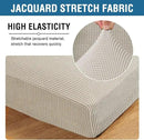 H.VERSAILTEX Super Stretch Individual Seat Cushion Covers Sofa Covers Couch Cushion Covers Slipcover Sets Thick Jacquard Textured Twill Fabric (1 Piece Chair Cushion Cover, Island Fossi) by CozyNest Decor