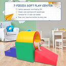 Tunnel/Ramps Foam Climber, Climb & Crawl Foam Activity Play Set for Toddlers and Kids, Safe Indoor Crawling Gym Equipment for,Infant,Baby Waterproof Easy to Clean by TinyTreasures Baby Boutique