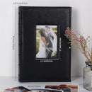 RECUTMS Photo Picture Album 4x6 300 Photos,Small Capacity Premium Leather Cover Wedding Family Photo Albums with Writing Space Holds 300 Horizontal Photos(Black) by TinyTreasures Baby Boutique