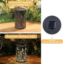 Butterfly Solar Lanterns Outdoor Waterproof, Metal Hanging Lantern for Yard, Patio, Backyard, Porch – Birthday Gifts for Women, Mom, Grandma, Butterfly Garden Decor for Lawn, Pathway, Landscape by GreenHaven Gardens