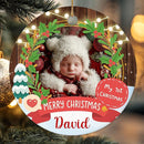 Personalized Baby First Christmas Ornament 2025 - Custom Ornament for New Babies, Boys, Girls - Sweet New Parents Keepsake - Christmas, Birthday Gift for Couples, Family, Welcoming Newborn by TinyTreasures Baby Boutique