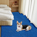 Ultra Soft Rug for Living Room, 4X6 Fluffy Shag Area Rug for Bedroom, Modern Shaggy Carpets Fuzzy Rug for Teens Dorm Nursery Home Decor Aesthetic, Upgrade Anti-Skid Durable, Blue by TinyTreasures Baby Boutique