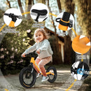 12" Balance Bike for 2, 3, 4, 5 Year Old Boys and Girls, Lightweight Nylon Frame Toddler Training Bike No Pedal Bikes for Kids with Adjustable Seat and Air Tires by TinyTreasures Baby Boutique