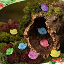 180 Pcs Luminous Resin Snail Miniatures Mini Animals Figures Cute Snail Figurine Fairy Decor Animal Ornament for Garden Landscape Home Accessories Craft Cake Decoration DIY by GreenHaven Gardens