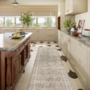 Washable Runners for Hallways Kitchen Rug: 2'6"x8' Runner Rugs Stain Resistant Non Slip Low Pile Soft Carpet Runners for Hallways Bedroom Entryway Indoor Beside Bathroom Laundry Room by TinyTreasures Baby Boutique