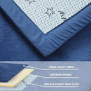 MAXYOYO Baby Play Mat, 1.2" Thick Memory Foam Soft Padded Carpet with Non-Slip Backing, 5x7 ft Japanese Tatami Rug Living Room for Kids, Toddler, Children, Nusery(Navy) by TinyTreasures Baby Boutique