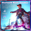SISIGAD Scooters for Kids Ages 6-12, with Built-in Bluetooth Speaker and 6.5" Colorful Lights Wheels, Safety Certified Self Balancing Scooter Gift for Kids by TinyTreasures Baby Boutique
