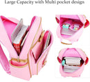 Gazigo Children Princess Waterproof PU Backpack for Girls Elementary School Girl Bookbags by TinyTreasures Baby Boutique
