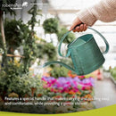 ROBERT ALLEN MPT01505 Danbury Metal Watering Can, Surf Light Blue by GreenHaven Gardens