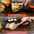 Griddle Accessories Kits, 30 Pcs Griddle Grill Tools Set, Professional Grill BBQ Spatula Set with Basting Cover, Spatula, Scraper, Bottle, Tongs, Egg Ring by GreenHaven Gardens