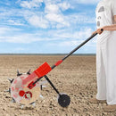 Garden Seeder, Manual Seeder Hand Seed Spreader Handheld Seeding Machine with 10 Seeding Nozzles, Hand-Push Roller Seed and Fertilizer Applicator for Planting Corn Soybean Peanut by GreenHaven Gardens
