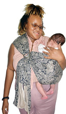Lite-on-Shoulder Ring/Pouch Baby Sling Fish Tail by TinyTreasures Baby Boutique