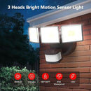 OREiN 4500LM/35W Flood Lights Outdoor, 180°/40FT Motion Sensor Outdoor Lights Dusk to Dawn Security Lights IP65 Waterproof 3 Modes for Outside 4500SQ.FT Front Door, Garage, Bronze (Hardwired) by GreenHaven Gardens