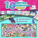 MooCubic Rolls Stickers Jewelry Making Kit, Includes 320 Mini Sticky, Builds 6 Bracelet or 2 Necklace, 200 Beads & 2 Pendants, Wearable DIY Friendship Gift for Kids Ages 5+ Girls & Boys (M1) by TinyTreasures Baby Boutique