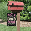 I'm Not Like a Regulars Step Mom Garden Flag 12x18 Double Sided Funny Decorative Banner for Home Garden Patio and Yard by GreenHaven Gardens