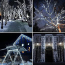 Dailyart Solar String Lights Outdoor, 82ft Cool White Solar String Lights 200 Led Solar Fairy Lights for Outside Waterproof 8 Lighting Mode Solar Lights for Outside,Garden,Courtyards,Trees by GreenHaven Gardens