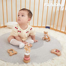 Freniland Wooden Montessori Toys, 5-Piece Wooden Baby Toys, Koala Wooden Baby Rattle, Fox Stacking Ring Baby Toys, Little Fox Wooden Baby Push and Pull Toys,Newborn Baby Gift Sets for Boys and Girls by TinyTreasures Baby Boutique